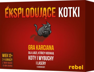 REBEL Gra Eksplodujace Kotki (nowa edycja)