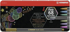 Flamastry STABILO Pen 68 brush etui 8 szt 568/08-21