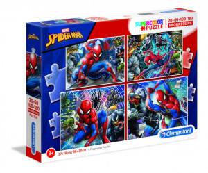 Clementoni Puzzle 20+60+100+180el SUPER KOLOR Spider-Man 21410 p6