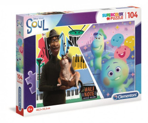 Clementoni Puzzle 104el Soul. Co w duszy gra. Disney PIXAR 27191 p6