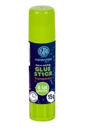 Klej w sztyfcie Pen transparent 15g p20 401120005 ASTRA cena za 1 sztukę