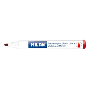 Marker do tablic czerwony okrągła końcówka p12 MILAN, cena za 1szt.