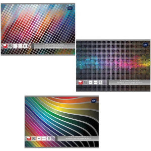 Blok techniczny Metallic A4 10kol p10 INTERDRUK cena za 1 sztukę