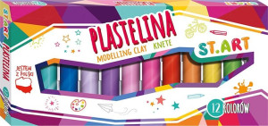 Plastelina 12 kol. ST.ART MAJEWSKI