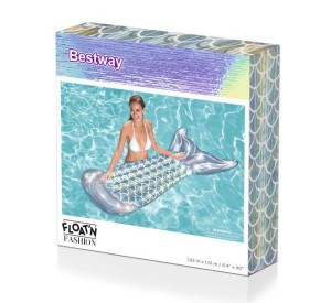BESTWAY 43413 Materac plazowy Syrenka 193x101cm