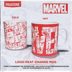 Marvel Logo Heat Change Mug / kubek termoaktywny Marvel Logo