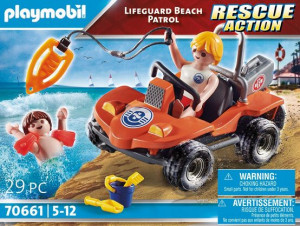 Playmobil Ratownik na plaży 70661