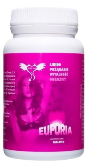 Tabletki Wzmacniające Libido dla Kobiet Euforia 20 Sztuk