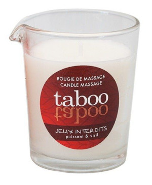 Świeca do Masażu Taboo 60g. Jeux Interdits