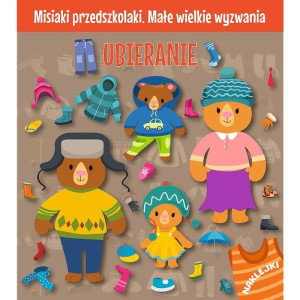 Misiaki przedszkolaki. Małe wielkie wyzwania. Ubieranie 09567 Trefl