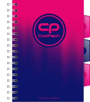 Kołozeszyt A5 100k Gradient frape 02985 CoolPack
