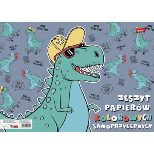 Zeszyt pap.kolor.samoprz.B4 8k STRZ p25 MAJEWSKI cena za 1szt
