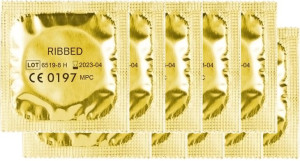 Prążkowane Prezerwatywy Amor Ribbed - 10 szt.
