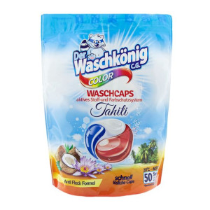 Kapsułki do prania Waschkönig color 50 sztuk