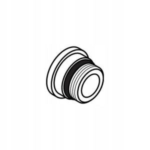 HANSGROHE Nypel montażowy baterii ściennych 97220