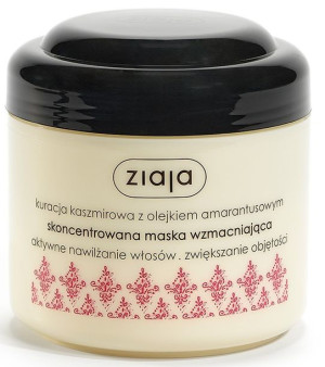 Ziaja Kaszmirowa Skoncentrowana Maska Wzmacniająca Do Włosów 200ml