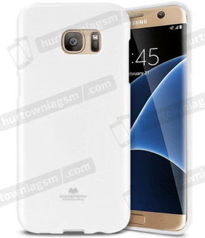 Etui Jelly Case Mercury Samsung G955 S8+ Biały