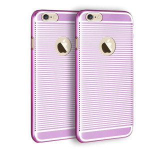 Etui X-fitted Hard Iphone 6+ Zebra Różowe Ppldp