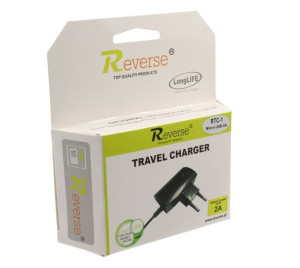 Ładowarka Sieciowa Micro Usb Samsung I9100/8600 2a Reverse Rtc-1