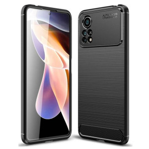 Etui Xiaomi Poco X4 Pro 5g Nexeri Tpu Premium Carbon Czarne