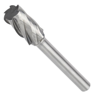 10 mm Pilnik Obrotowy ZYA Walcowy TCT - Aluminium