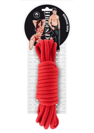 Wiązania-bondage Rope 5 Meter Red