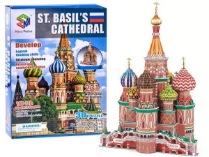 Puzzle 3d 231 El Cerkiew Plac Czerwony Za2215