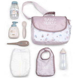 Smoby Baby Nurse Torba Do Przewijania + Akcesoria Dla Lalki