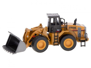 Koparka Ładowarka Kołowa Spychacz Model Z Metalu Die-cast H-toys 1913 1:40