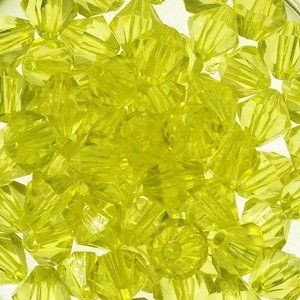 Kryształki Diament Cytrynowe 12mm 12szt