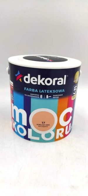 PPG MOC KOLORU morelowy krem 2,5L