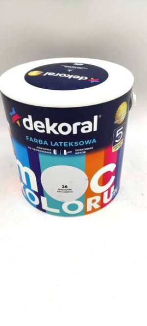 PPG MOC KOLORU biały dom 2,5 L