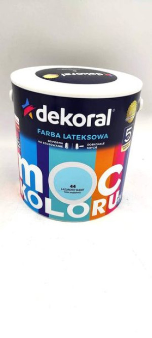 PPG MOC KOLORU lazurowy błękit 2,5 L