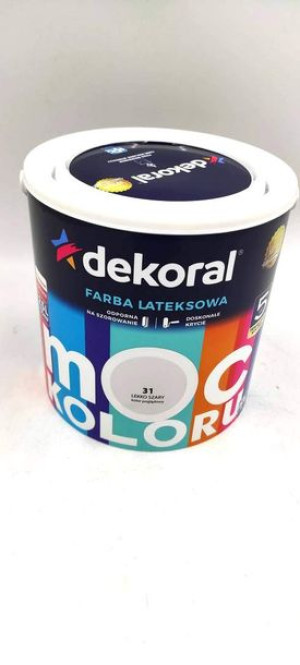 PPG MOC KOLORU lekko szary 2,5L