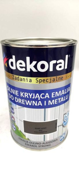 PPG EMAKOL STRONG szary jasny 0,9L