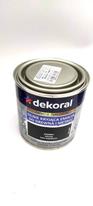 PPG EMAKOL STRONG czarny 0,2L