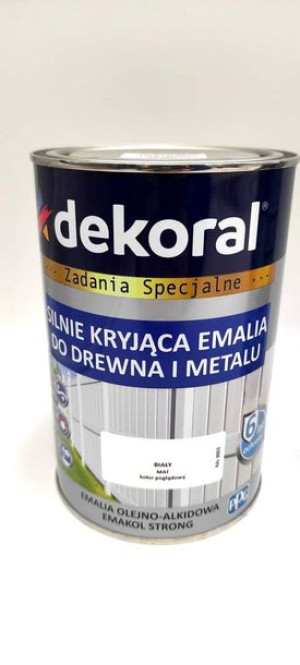PPG EMAKOL STRONG biały matowy 0,9L