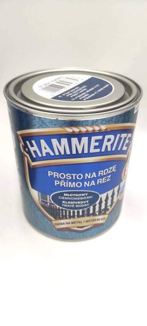 AKZO HAMMERITE Młotkowy Ciemnoniebieski 0,7L