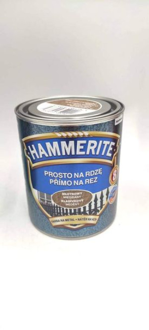 AKZO HAMMERITE Młotkowy Miedziany 0,7L