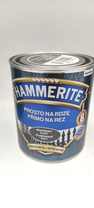 AKZO HAMMERITE Młotkowy Szary 0,7L