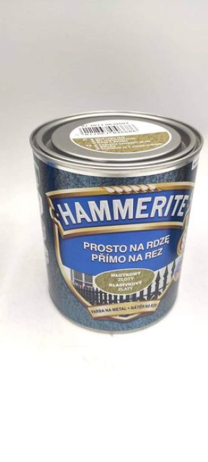 AKZO HAMMERITE Młotkowy Złoty 0,7L