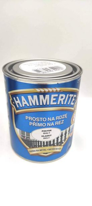 AKZO HAMMERITE Połysk Biały  0,7L