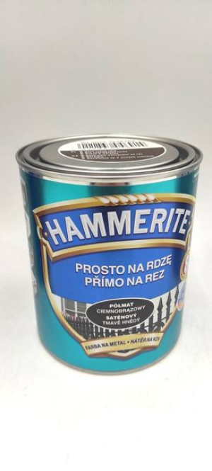 AKZO HAMMERITE Półmat Ciemnobrązowy  0,7L