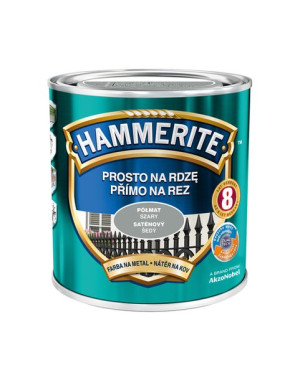 AKZO HAMMERITE Półmat Szary  0,7L