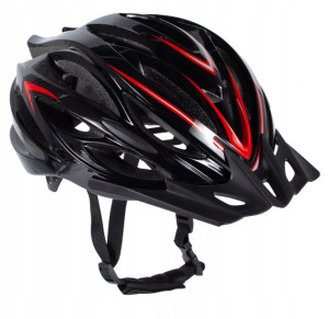 Kask Rowerowy Męski Damski Światło Led Regulowany M/l
