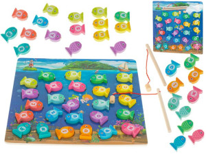Puzzle Magnetyczne Gra Dla Dzieci Łowienie Rybek