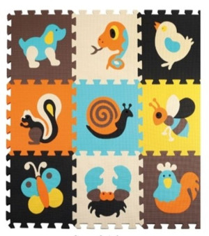 Duża Mata Piankowa Puzzle Piankowe Dla Dzieci 9el