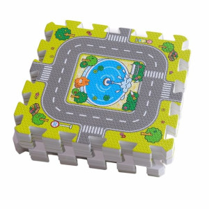 Duża Mata Edukacyjna Piankowa Puzzle Dla Dzieci