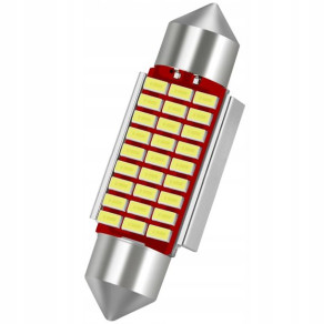 Żarówka Rurka Led 36mm C3w C5w 27smd Canbus Mocna