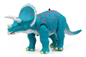 Dinozaur RC Triceratops sterowany + dźwięki